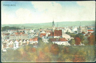 Pohlednice - Okres Pardubice - Pardubice - Celkový pohled - Barevná pohlednice