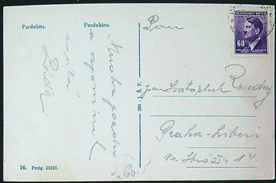 Pohlednice - Okres Pardubice - Pardubice - Náladová pohlednice - Obrázek 2