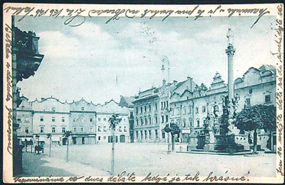 Pohlednice - Okres Pardubice - Pardubice - Náměstí