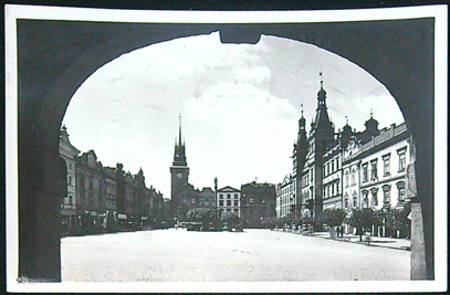 Pohlednice - Okres Pardubice - Pardubice - Pernštýnovo náměstí