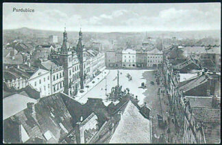 Pohlednice - Okres Pardubice - Pardubice - Pohled na náměstí
