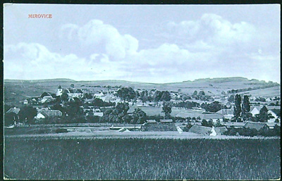 Pohlednice - Okres Písek - Mirovice - Celkový pohled