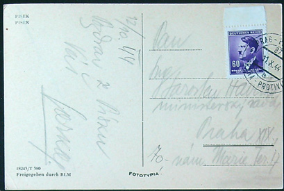 Pohlednice - Okres Písek - Písek - Celkový pohled - Obrázek 2