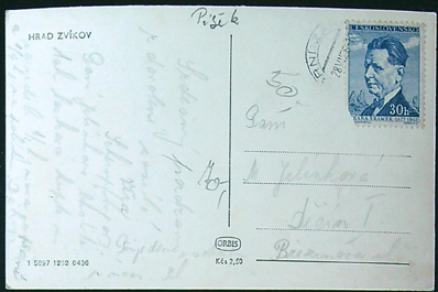 Pohlednice - Okres Písek - Písek - Hrad Zvíkov - Obrázek 2