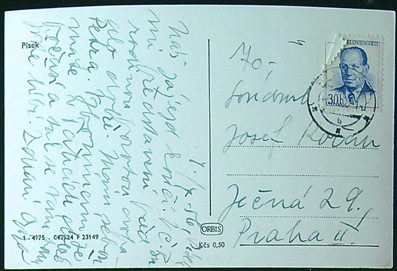 Pohlednice - Okres Písek - Písek - Náladová pohlednice - Obrázek 2