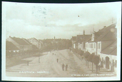 Pohlednice - Okres Písek - Protivín - Náměstí