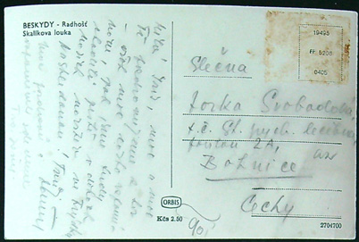 Pohlednice – Okres Nový Jičín - Beskydy - Radhošť - Skalíkova Louka - Obrázek 2