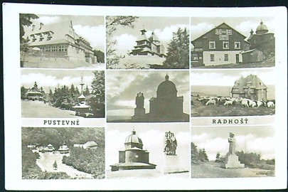 Pohlednice – Okres Nový Jičín - Radhošť - Okénková pohlednice