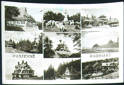 Pohlednice – Okres Nový Jičín - Radhošť - Okénková pohlednice