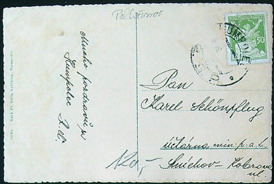 Pohlednice – Okres Pelhřimov - Humpolec - Ulice k sirotčinci - Obrázek 2