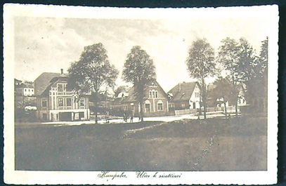 Pohlednice – Okres Pelhřimov - Humpolec - Ulice k sirotčinci