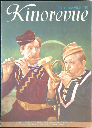 Časopis Kinorevue - Ročník VII. - Číslo 33