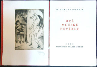 Akt Erotika - Knihy - Nohejl Miloslav - Dvě Mužské Povídky