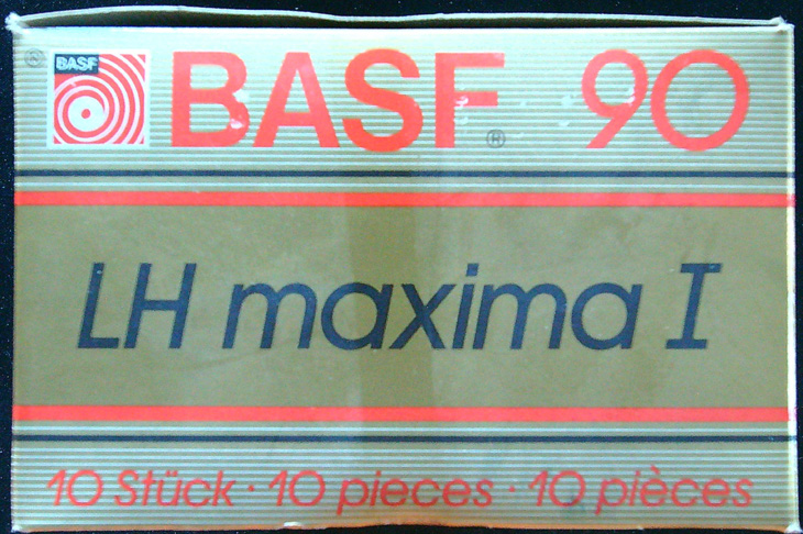 Krabice od MC audiokazet - BASF 90 - LH maxima I - Obrázek 3