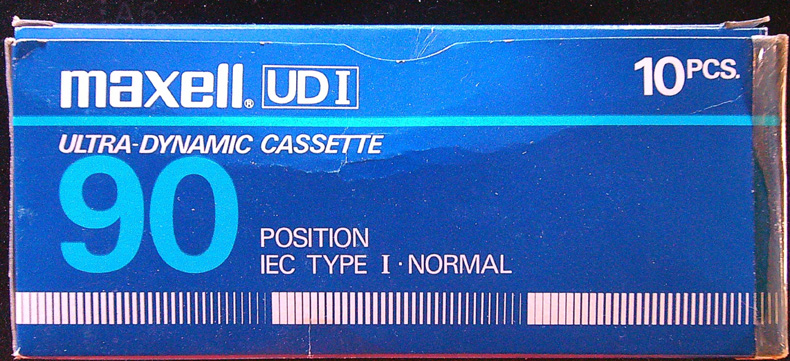 Krabice od MC audiokazet - MAXELL - UDI 90 - Obrázek 2