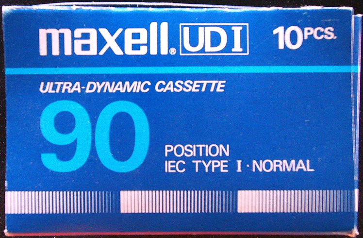 Krabice od MC audiokazet - MAXELL - UDI 90 - Obrázek 3