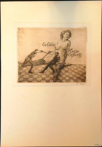 Ex Libris - Erler - Hugo Erfurth