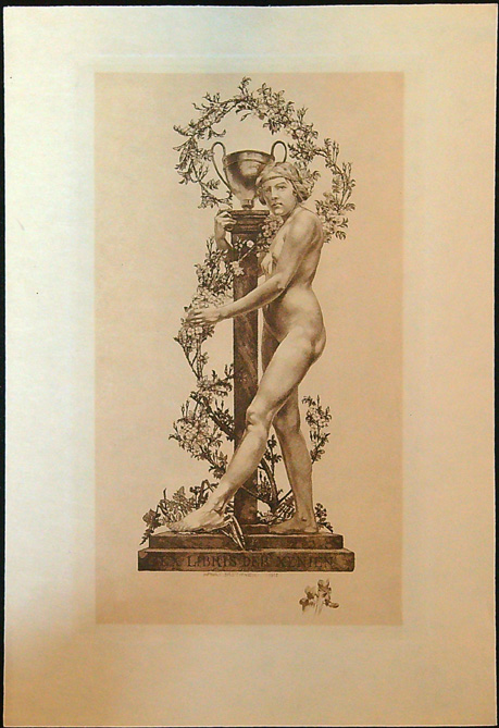 Ex Libris - Hanns Bastanier - Der Xenien (1912)