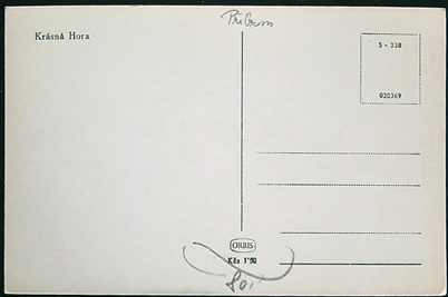 Pohlednice - Okr. Příbram - Krásná hora - Obrázek 2