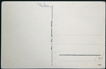 Pohlednice - Okr. Příbram - Sedlčany - Část náměstí - Obrázek 2