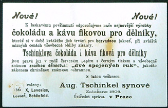 Reklamní kartička - Aug. Tsechinkel synové - Norsko - Obrázek 2
