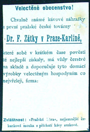 Reklamní kartička - Dr. Zátka - Děti na lodičce - Obrázek 2