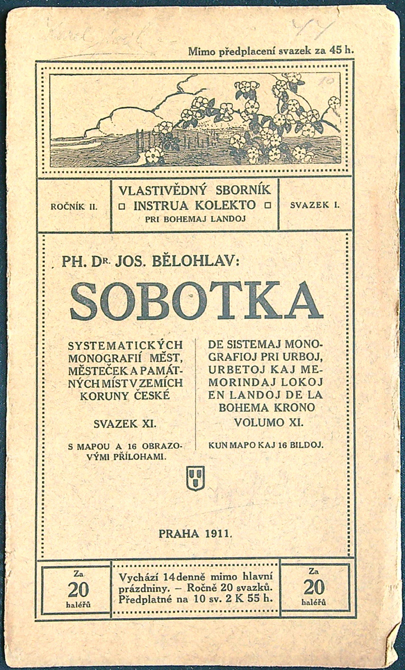 Vlastivědný Sborník - Bělohlav - Ročník II. - Svazek 11 (01) - Sobotka