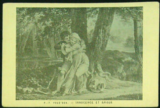 Pohlednice - Akt a erotika - Malovaná - Braun & Cie 65659 - Prud´hon: Innocence et Amour