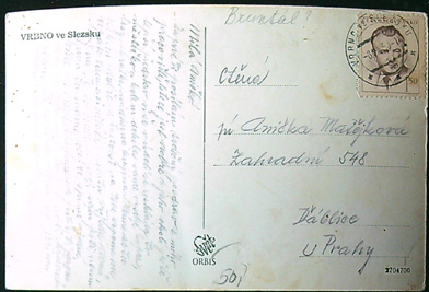 Pohlednice - Okres Bruntál - Vrbno ve Slezsku - Celkový pohled - Obrázek 2