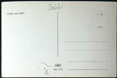 Pohlednice - Okres Sokolov - Loket nad Ohří - Celkový pohled - Obrázek 2