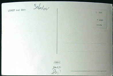 Pohlednice - Okres Sokolov - Loket nad Ohří - Náměstí - Obrázek 2