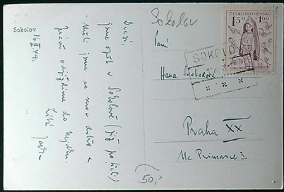 Pohlednice - Okres Sokolov - Sokolov - Náladová pohlednice - Obrázek 2