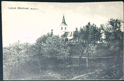 Pohlednice - okr. Jičín - Lázně Bělohrad - Byšička