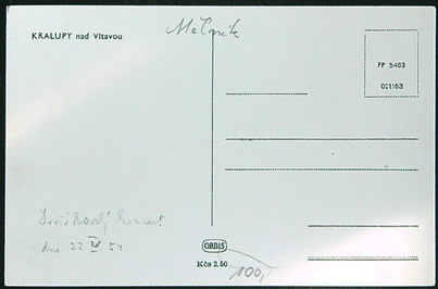 Pohlednice - Okres Mělník - Kralupy nad Vltavou - Náladová pohlednice - Obrázek 2