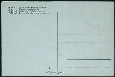 Pohlednice - okr. Praha - Praha - Malá strana kostel sv. Mikuláše - Obrázek 2