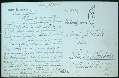 Pohlednice - Okres Svitavy - Litomyšl - Náměstí - Obrázek 2