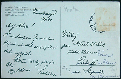 Pohlednice - okr. Praha - Praha - Celkový pohled - Obrázek 2