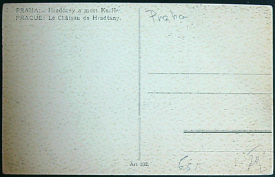 Pohlednice - okr. Praha - Praha - Hradčany Karlův most - Obrázek 2