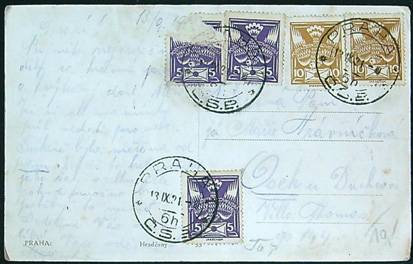 Pohlednice - okr. Praha - Praha - Hradčany - Náladová pohlednice - Obrázek 2