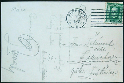 Pohlednice - okr. Praha - Praha - Karlův most a Hradčany - Obrázek 2