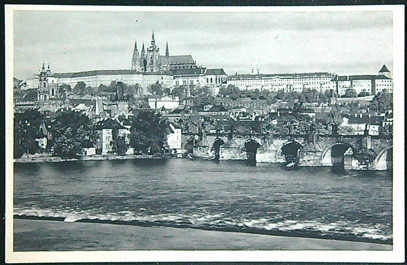 Pohlednice - okr. Praha - Praha - Karlův most a Hradčany