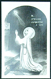 Svatý obrázek - BL. IMELDA LAMBERTINI 1333 (I)