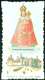 Svatý obrázek - Blahosl. P. Maria na Sv. Hoře.