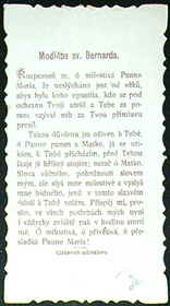 Svatý obrázek - Blahosl. P. Maria na Sv. Hoře. - Obrázek 2