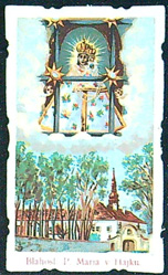 Svatý obrázek - Blahosl. P. Maria v Hájku.