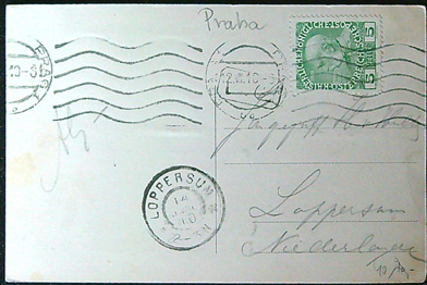 Pohlednice - okr. Praha - Prag - Kgl. Burg. - Obrázek 2