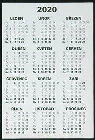 Malý kalendářík - Rok 2020 (I) - Obrázek 2