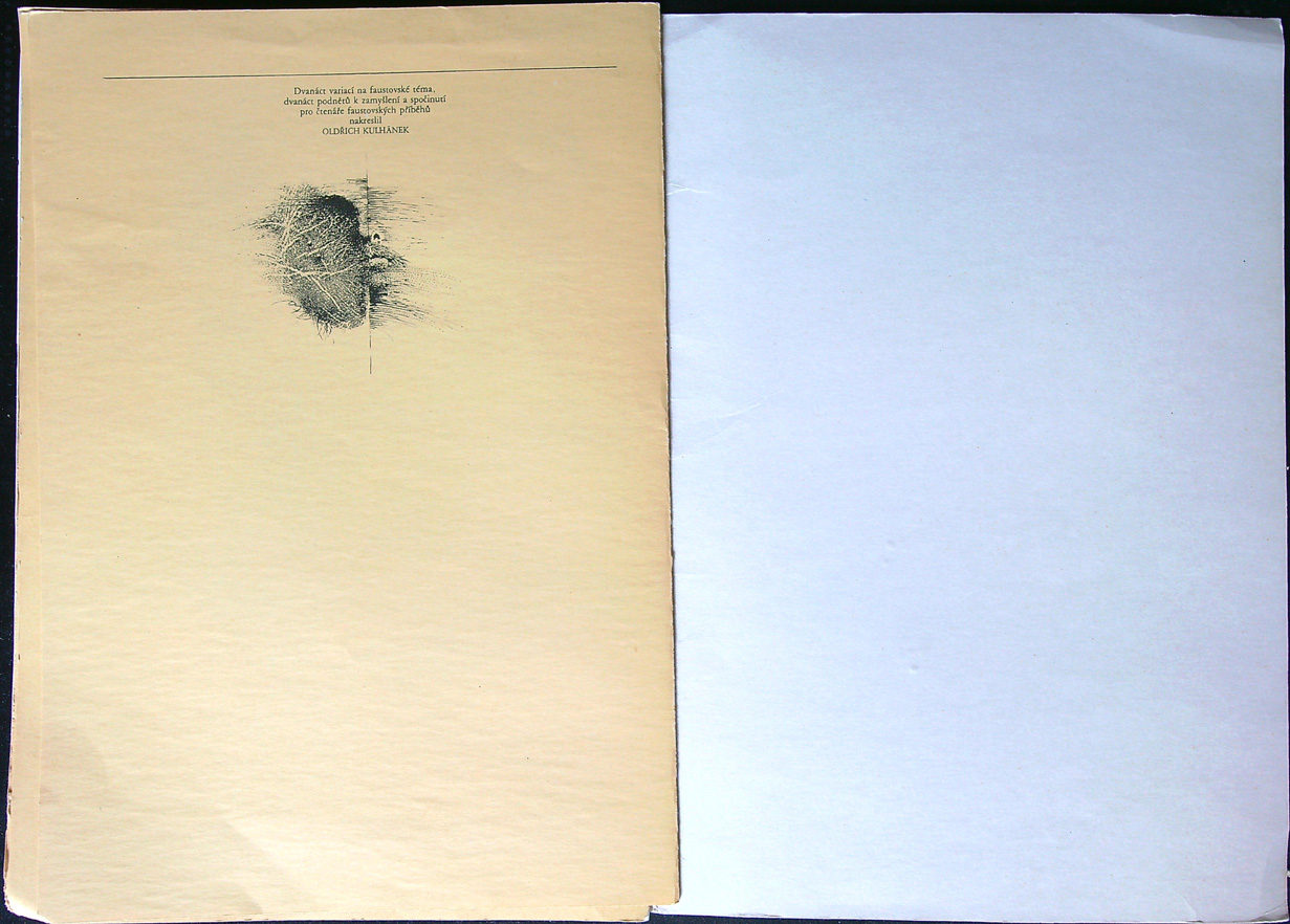 Oldřich Kulhánek - Dvanáct variací na faustovské téma - Obrázek 2