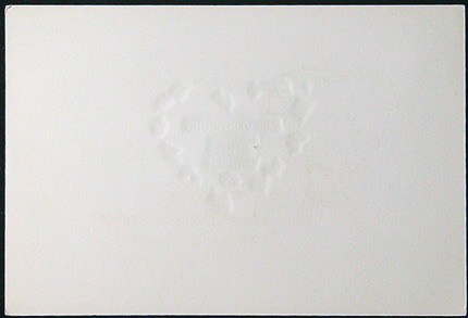 Starožitné přání - Tlačené - Přání k zasnoubení - V Němčině (IV) - Obrázek 2