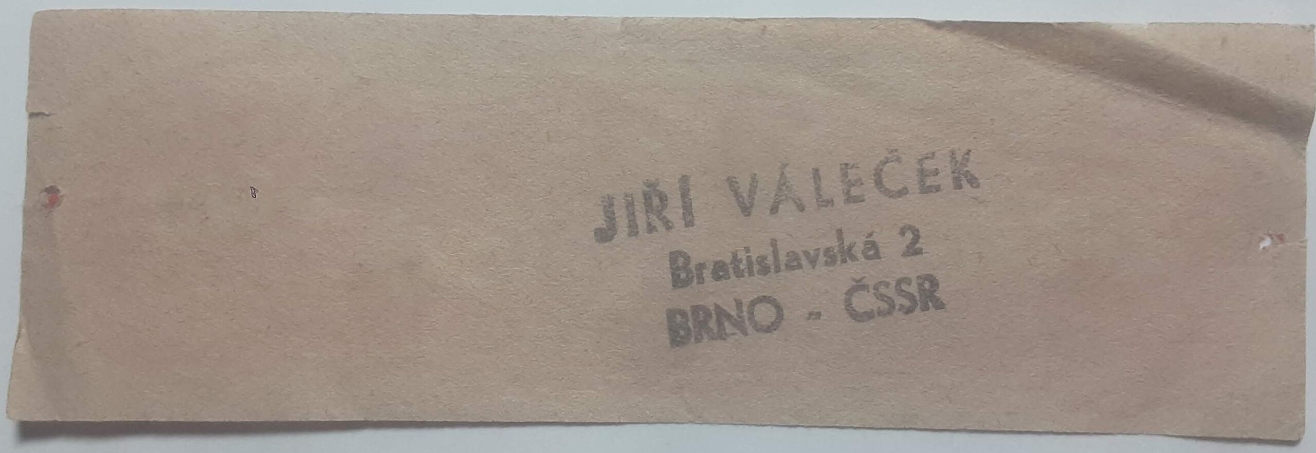 Etiketa - Pivo - 12° SVĚTLÝ LEŽÁK - PŘEROVSKÉ AKCIOVÉ PIVO - SKLAD: ŠLAPANICE + Razítko na zadní straně - Obrázek 2